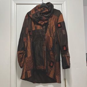 LINDA LUNDSTROM Swing Art to Wear Coat